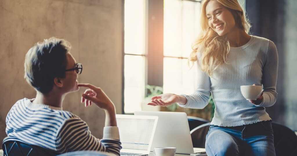 会話が下手な男性