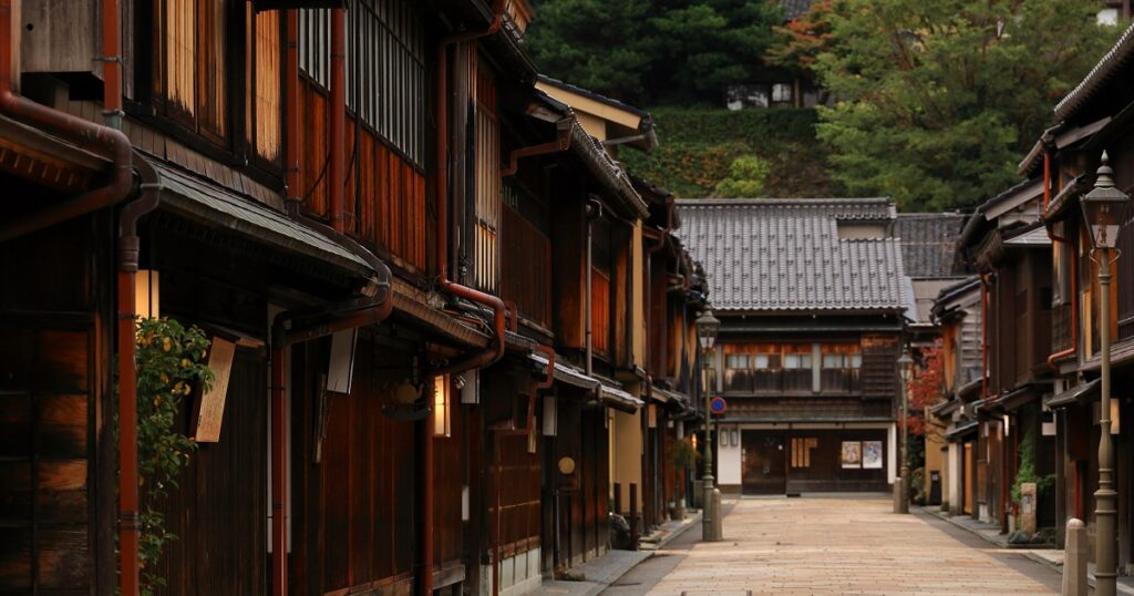 古き良き時代の街並み