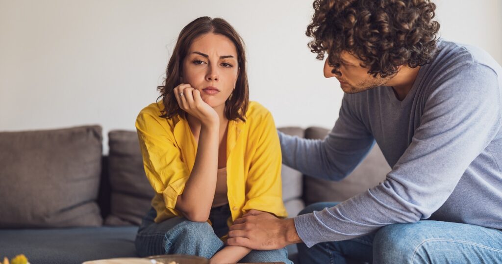 男性の浮気を許せない女性