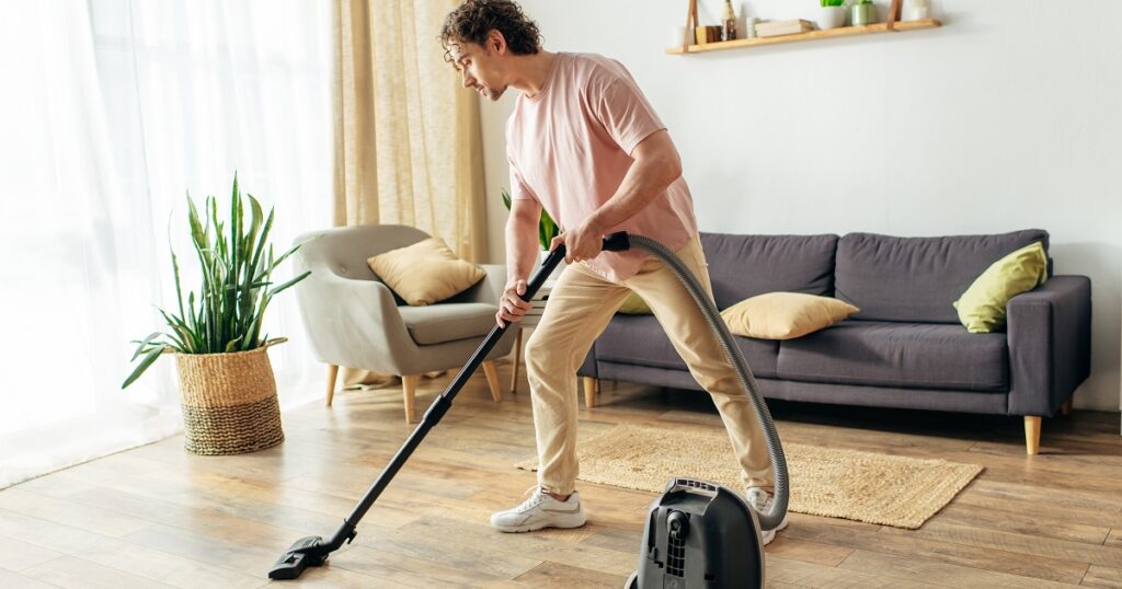 彼氏が掃除をしている夢