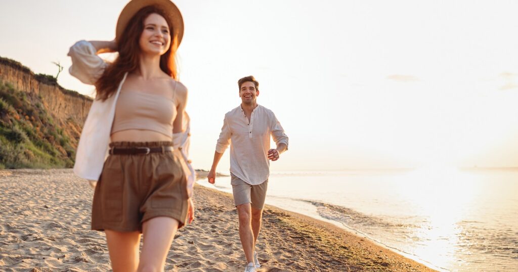 彼女を追いかける夢の中の彼氏