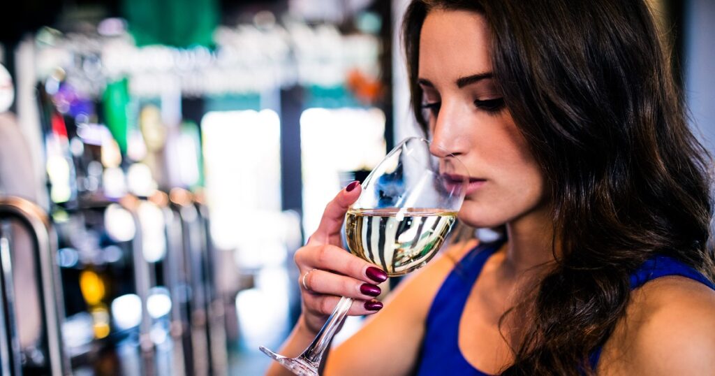 酒豪な女性