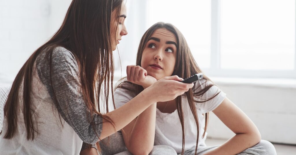 自己愛が強いわがままな女友達