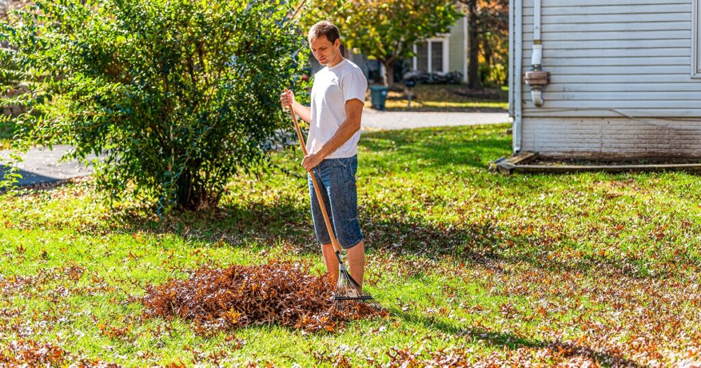 彼氏が外を掃除する夢