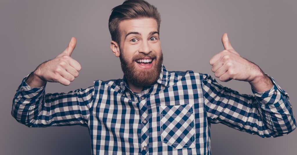 独身を強調する男性