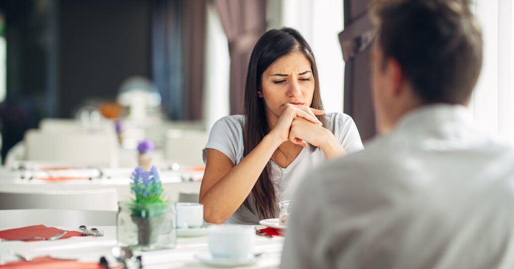幸せにする自信がないと言われた女性