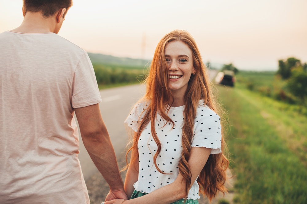 恋人ととなりを歩くときに理想は